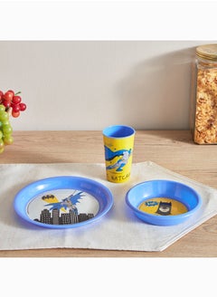 اشتري Justice League Batman 3-Piece Breakfast Set 14.5x3x14.5 cm في الامارات