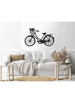 Buy Bike Sticker wall decal 70x110 Black in Egypt