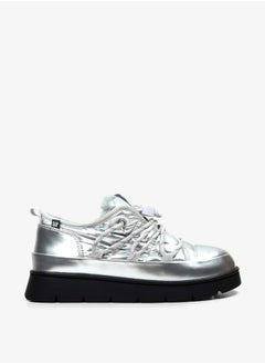 اشتري Women's Lace-Up Detail Shoes with Fur Detail - Richmond Winter Low W في السعودية