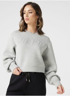 اشتري Logo Knitted Sweatshirt في الامارات