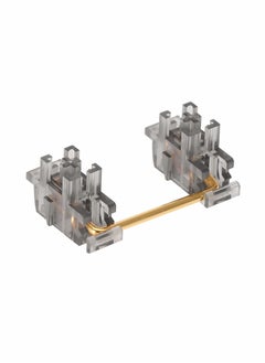 Buy Transparent Smokey Plate Mount Stabilizer, 2U 6.25U Gold-Plated Wires Compatible with Cherry MX Plate Stabilizers, Smokey Plate Stabs 80% Keyboard Kit in UAE