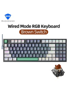 اشتري Gaming Keyboard RGB Light Mac Windows Mechanical Keyboard في السعودية