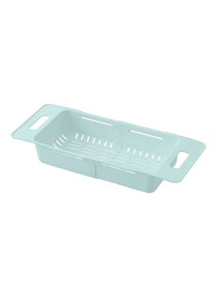 اشتري Over Sink Collapsible Colander Blue في السعودية