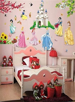 Buy Princesses Wall Stickers For Kids Room Snow White Decals Art Wall Hone Decoration Child Wallpaper in UAE