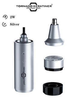 Buy 2-In-1 Electric Shaver With Nose Trimmer Black/Gray in Saudi Arabia