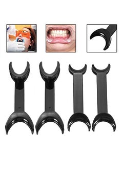 اشتري 4Pcs Double-headed T-Shape Mouth Opener Teeth Cheek Retractor Lip Tool في السعودية