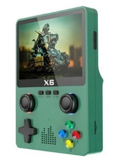 Buy X6 Video Game Console 3.5-inch 10000+ Games 2 Player Game console 640X480 in UAE
