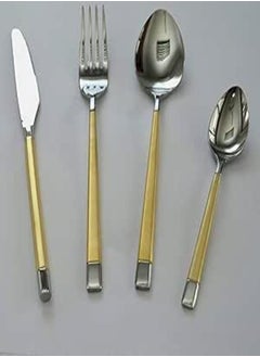 Buy stainless steel cutlery set 24 pieces in Egypt