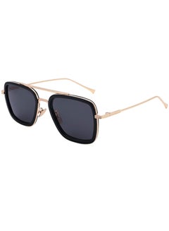 Buy Mens Womens Polarized Sunglasses Retro Aviator Square Metal Frame Iron Man Edith Sunglasses in UAE