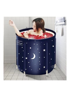 Buy Bath Barrel Collapsible Household Bathtub in UAE