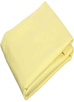 اشتري Plain Cotton Pillow Case 45 * 120 cm - Yellow في مصر