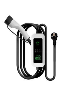 Buy Portable Electric Car Charger For all Types of Cars That Charge With Electricity 3.5 kW–16A 250V–10M /DGH10 in Egypt