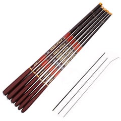 collapsible bamboo fishing pole Bamboo-Style Micro Rod Portable Stream for Small Fish Goture Telescopic Tenkara Fishing Rod
