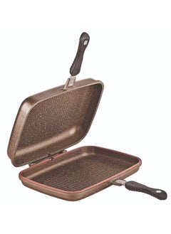 Buy Double Sided Grill Pan 36 cm in Saudi Arabia