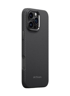 Buy PITAKA Military-Grade Protective Black Case for iPhone 16 Pro Max in UAE