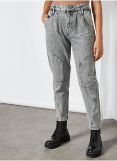 Buy Acid Mom Jeans Grey Denim in Egypt