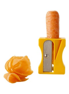 اشتري Karoto Carrot Sharpener | Vegetable Peeler | Veggie Peeler & Cucumber Peeler | Fun Kitchen Gadgets | from a Series of Unique Peelers for Kitchen | Fun Kitchen Stuff | by Monkey Business (Yellow) في السعودية