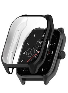 Buy Amazfit GTS4 Smart Watch Soft Plating TPU Bumper Protective Case - Black in Egypt