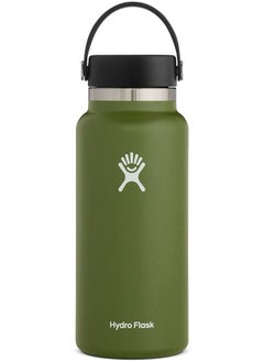 اشتري Vacuum Bottle Olive wide Mouth 950ml في الامارات