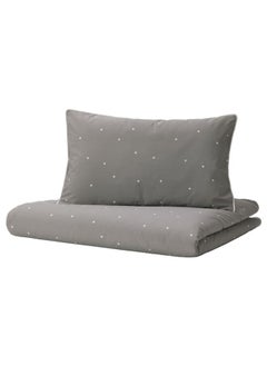 Buy Duvet Cover 1 Pillowcase For Cot, Dot Pattern, 110X125/35X55 Cm in Saudi Arabia