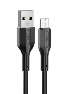 Buy Moxedo Lite USB to Micro USB Fast Charging Cable 1M Compatible for Samsung Galaxy S7 S6 Edge J7 S5, Note 5 4, LG, HTC, Sony, Xbox One, PS4, Kindle, MP3, Tablet  (Black) in UAE