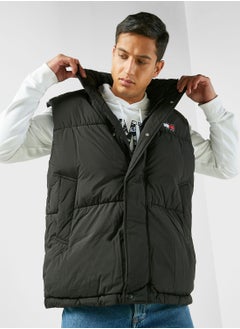 Buy Logo Puffer Vest Jacket in UAE