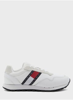 Buy Logo Print Low Top Sneakers in UAE