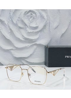 Buy PRADA Square Large Frame Metal Glasses Frame VPR A51 in Saudi Arabia