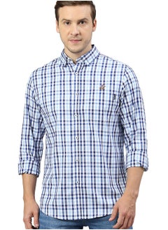 Buy Casual Regular Fit Check Shirt in UAE