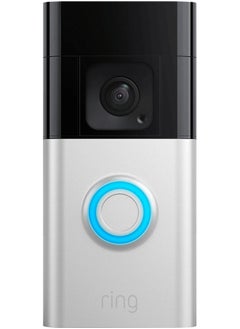 اشتري Battery Doorbell Plus Smart Wifi Video Doorbell - Satin Nickel في الامارات