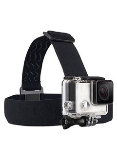 اشتري Head Strap Mount For SJCAM EKEN GoPro Hero 7 6 5 4 Xiaomi Yi 4K Sony Action Cam Accessories Harness Belt For Mobile Phone Holder في السعودية