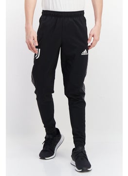 Buy Men Sportswear Fit Drawstring Training Track Pants, Black in UAE