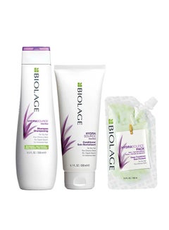 Buy Hydrasource Copack Including Conditioner And Mask With A Complimentary Shampoo in UAE