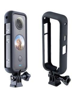 Buy Protective Case for Insta360 One X2 Frame Panoramic Camera Cage Housing Action Compatible with Rubber in Saudi Arabia