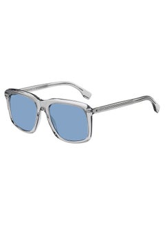 Buy Men's UV Protection Square Sunglasses - Boss 1420/S Grey 55 - Lens Size 55 Mm in Saudi Arabia