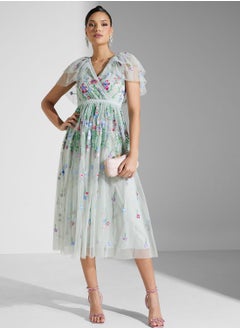 اشتري Floral Printed Dress في السعودية