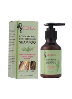 Buy Shampoo with mint and rosemary extracts to thicken hair, 100 ml in Saudi Arabia