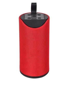 Buy keendex KX 3138 Portable Wireless Music Speaker with Shoulder Strap - Red, Bluetooth in Egypt