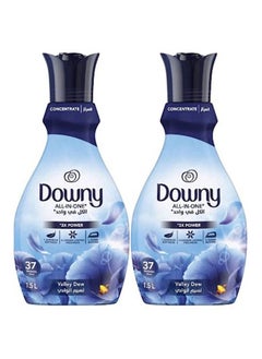 Buy All-In-One  Fabric Softener Concentrate Valley Dew Scent Dual Pack 1.5Liters in UAE