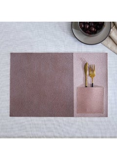 اشتري Marco Faux Leather Placemat 33 x 45 cm في الامارات