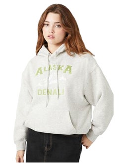 اشتري Fleece Alaska Graphic Hoodie في مصر