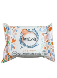 Buy Femfresh Intimate Feminine 25s Wipes in Saudi Arabia