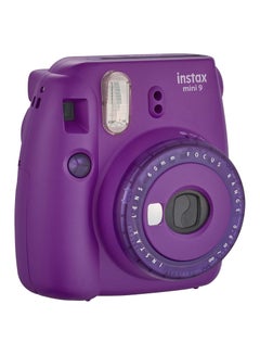 Buy Fujifilm Mini 9 Instant Camera with Clear Accents (Purple) in UAE