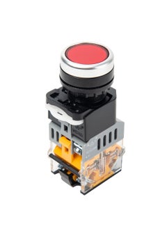 Buy KNP LA38 RESET Red 220V AC Push Button Switch is a robust and reliable control switch designed for various applications requiring a reset function With a diameter of 22mm this switch is suitable for installation in control panels machinery and electrical devices. in UAE