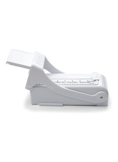 اشتري KitchenArt Buttermate Butter Cutter Slicer, Measuring Dispenser and Keeper, White في الامارات