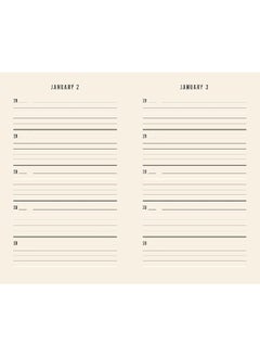 Buy Canvas One Line a Day: A Five-Year Memory Journal in UAE