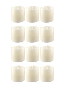 Buy 12-Piece Smokeless Electronic LED Candle Set in UAE