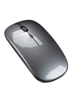 Buy Rechargeable Dual Mode Wireless Mouse Grey in Saudi Arabia