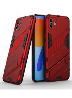 Buy GOLDEN MASK Compatible With Samsung Galaxy A04 Punk Case Anti Protection (Red) in Egypt