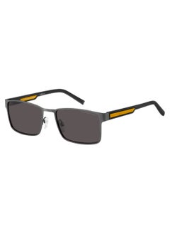 اشتري Men's UV Protection Rectangular Shape  Sunglasses TH 2087/S GREY 40 - Lens Size: 39.6 Mm - Mtrut Blk في الامارات